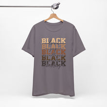 Load image into Gallery viewer, Black History Month Unisex Jersey Tee - Love and Excellence Design