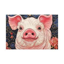 Load image into Gallery viewer, Lunar Year of the Pig - Matte Canvas
