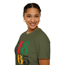 Load image into Gallery viewer, Unisex Softstyle T-Shirt - Juneteenth 1865
