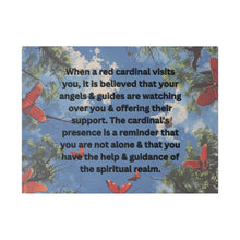 Load image into Gallery viewer, Red Bird Visit