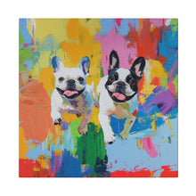Load image into Gallery viewer, French Bulldog Canvas Art Print