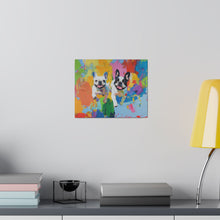 Load image into Gallery viewer, French Bulldog Canvas Art Print
