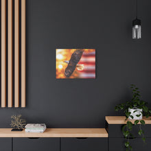 Load image into Gallery viewer, Eagle in Flight Canvas Art - 12x12 Stretched Wall Decor