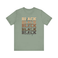 Load image into Gallery viewer, Black History Month Unisex Jersey Tee - Love and Excellence Design