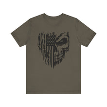 Load image into Gallery viewer, Rebellion Skull USA Graphic Tee - Unisex Short Sleeve