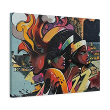 Load image into Gallery viewer, Vibrant Afrocentric Matte Canvas Art - Inspirational Wall Decor