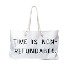 Load image into Gallery viewer, Weekender Bag - Time