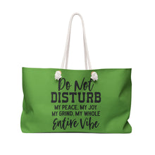 Load image into Gallery viewer, Weekender Bag - Do Not Disturb
