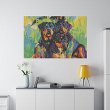 Load image into Gallery viewer, Rottweilers Canvas Art