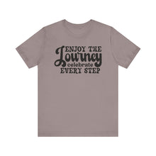 Load image into Gallery viewer, Motivational Journey Tee - Celebrate Every Step Unisex Jersey Shirt
