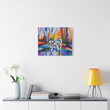 Load image into Gallery viewer, Husky Canvas Art