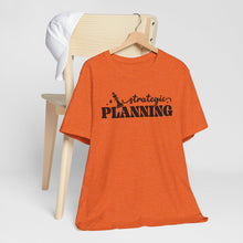Load image into Gallery viewer, Strategic Planning Unisex Jersey Tee - Motivational Graphic T-Shirt for Creative Minds