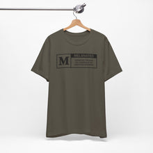 Load image into Gallery viewer, Unisex Jersey Tee - "Melanated" Graphic Short Sleeve Shirt
