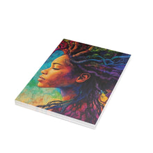 Load image into Gallery viewer, Grounded Woman of Color Postcard Bundles (envelopes included)
