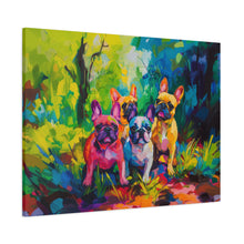 Load image into Gallery viewer, French Bulldog Canvas Art