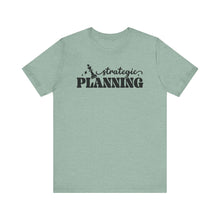 Load image into Gallery viewer, Strategic Planning Unisex Jersey Tee - Motivational Graphic T-Shirt for Creative Minds
