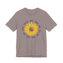 Load image into Gallery viewer, You Are Loved Sunflower Graphic Unisex Tee