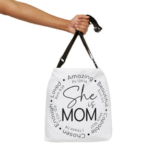 Load image into Gallery viewer, Adjustable Tote Bag (AOP) - She is