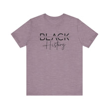 Load image into Gallery viewer, Empowering Black History Unisex Tee - Love, Pride, Joy, Excellence