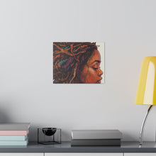 Load image into Gallery viewer, Grounded Woman of Color Matte Canvas, Stretched, 0.75"