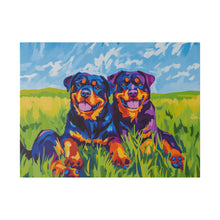 Load image into Gallery viewer, Rottweiler Canvas Art