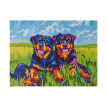 Load image into Gallery viewer, Rottweiler Canvas Art