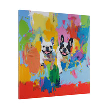 Load image into Gallery viewer, French Bulldog Canvas Art Print