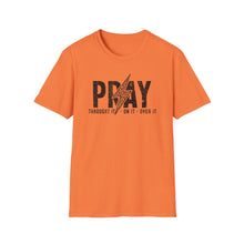 Load image into Gallery viewer, Inspirational Unisex Pray T-Shirt - Softstyle Casual Wear