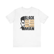 Load image into Gallery viewer, Empowering Black Man Tee - Unisex Jersey Short Sleeve