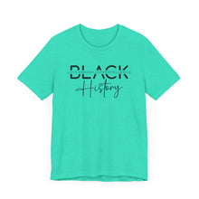 Load image into Gallery viewer, Empowering Black History Unisex Tee - Love, Pride, Joy, Excellence