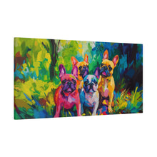 Load image into Gallery viewer, French Bulldog Canvas Art