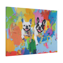 Load image into Gallery viewer, French Bulldog Canvas Art Print