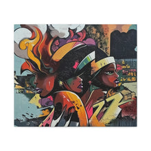 Load image into Gallery viewer, Vibrant Afrocentric Matte Canvas Art - Inspirational Wall Decor