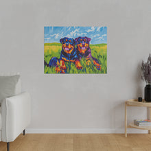 Load image into Gallery viewer, Rottweiler Canvas Art
