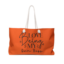Load image into Gallery viewer, Weekender Bag - Boss