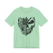 Load image into Gallery viewer, Rebellion Skull USA Graphic Tee - Unisex Short Sleeve
