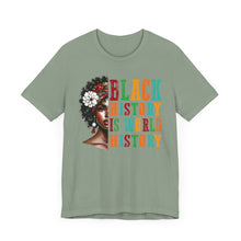 Load image into Gallery viewer, Empowering Black History Tee - Unisex Jersey Short Sleeve Shirt