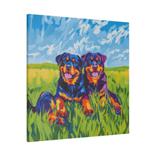 Load image into Gallery viewer, Rottweiler Canvas Art