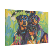 Load image into Gallery viewer, Rottweilers Canvas Art