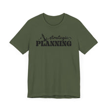 Load image into Gallery viewer, Strategic Planning Unisex Jersey Tee - Motivational Graphic T-Shirt for Creative Minds