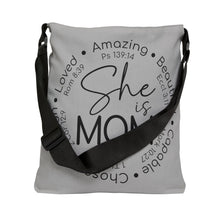 Load image into Gallery viewer, Adjustable Tote Bag (AOP) - She is