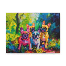 Load image into Gallery viewer, French Bulldog Canvas Art