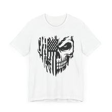 Load image into Gallery viewer, Rebellion Skull USA Graphic Tee - Unisex Short Sleeve