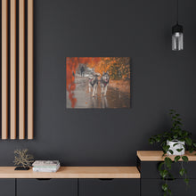 Load image into Gallery viewer, Husky Wall Art Canvas - Autumn Vibes Home Decor