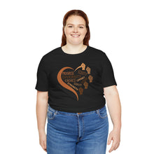 Load image into Gallery viewer, Empowerment Heart Tee - Diversity, Equity, Kindness Design