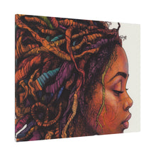 Load image into Gallery viewer, Grounded Woman of Color Matte Canvas, Stretched, 0.75"