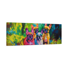Load image into Gallery viewer, French Bulldog Canvas Art