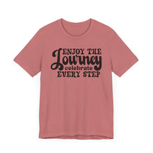 Load image into Gallery viewer, Motivational Journey Tee - Celebrate Every Step Unisex Jersey Shirt