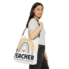 Load image into Gallery viewer, Adjustable Tote Bag (AOP) - Teacher