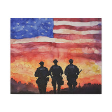 Load image into Gallery viewer, Inspirational Police Wall Art Canvas - Support Our Heroes